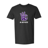 Kansas State Wildcats "WC" Hand Sign T-Shirt